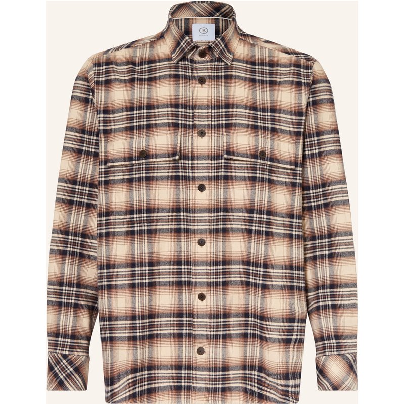 Bogner Flanellhemd Heiko Comfort Fit beige