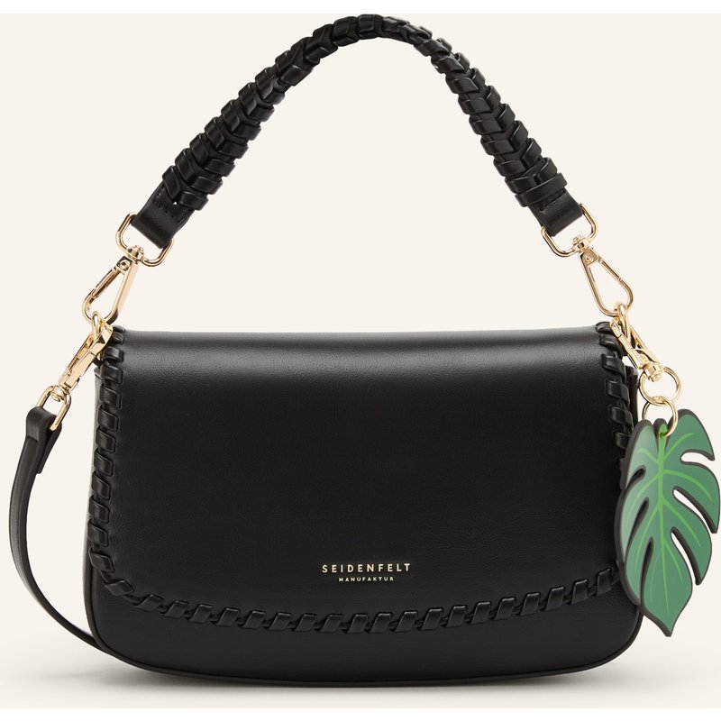 Seidenfelt Handtasche Liljendal schwarz