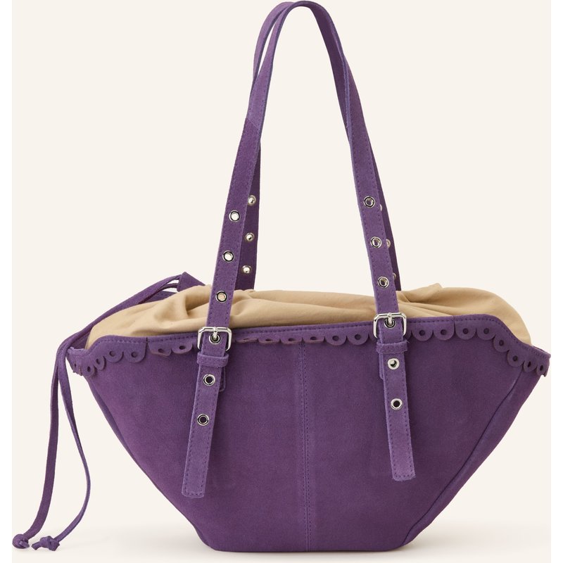Núnoo Beuteltasche Nora Scale Small lila