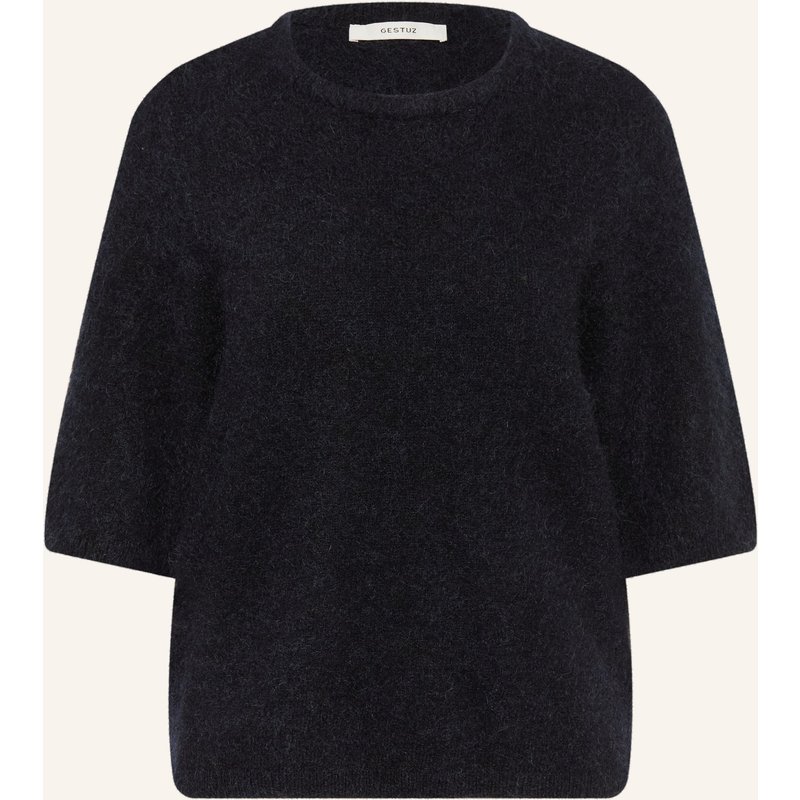 Gestuz Strickshirt Gzdebbie Mit Mohair blau