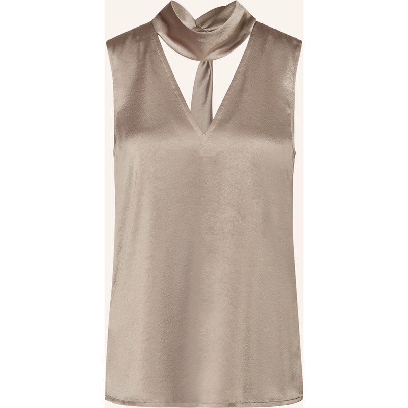 Riani Satintop Mit Schluppe beige
