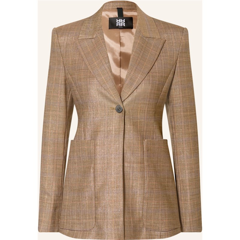 Riani Blazer Mit Glitzergarn braun
