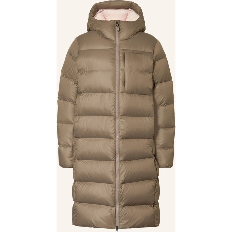 Peak Performance Daunenmantel Frost braun
