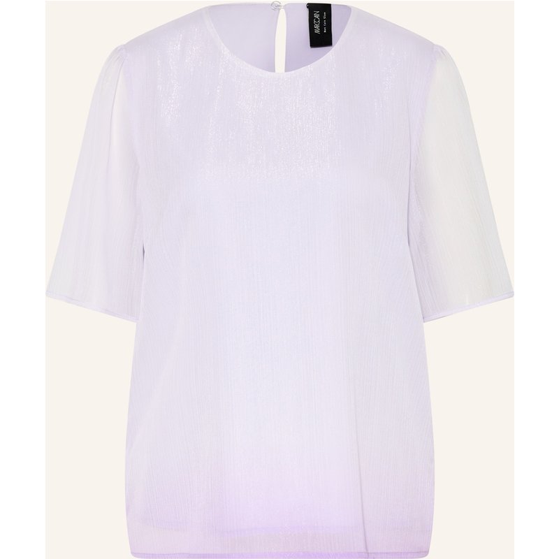 Marc Cain Blusenshirt Mit Glitzergarn lila
