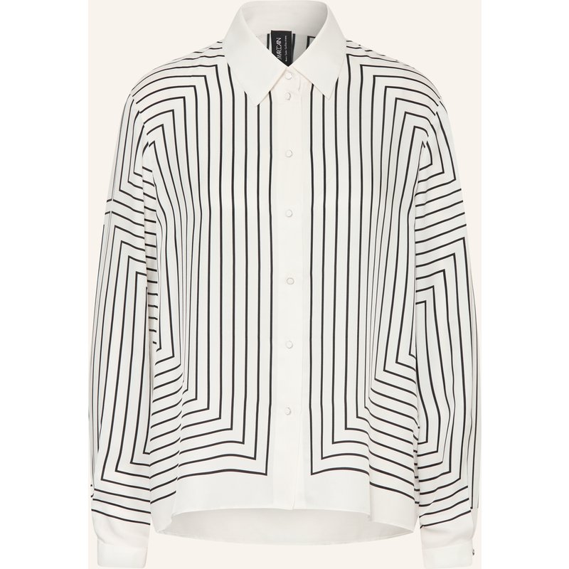Marc Cain Hemdbluse Mit Seide weiss