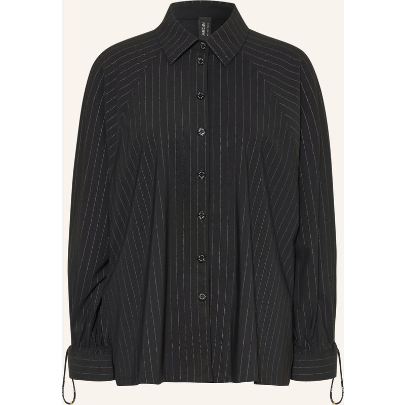 Marc Cain Oversized-Hemdbluse schwarz