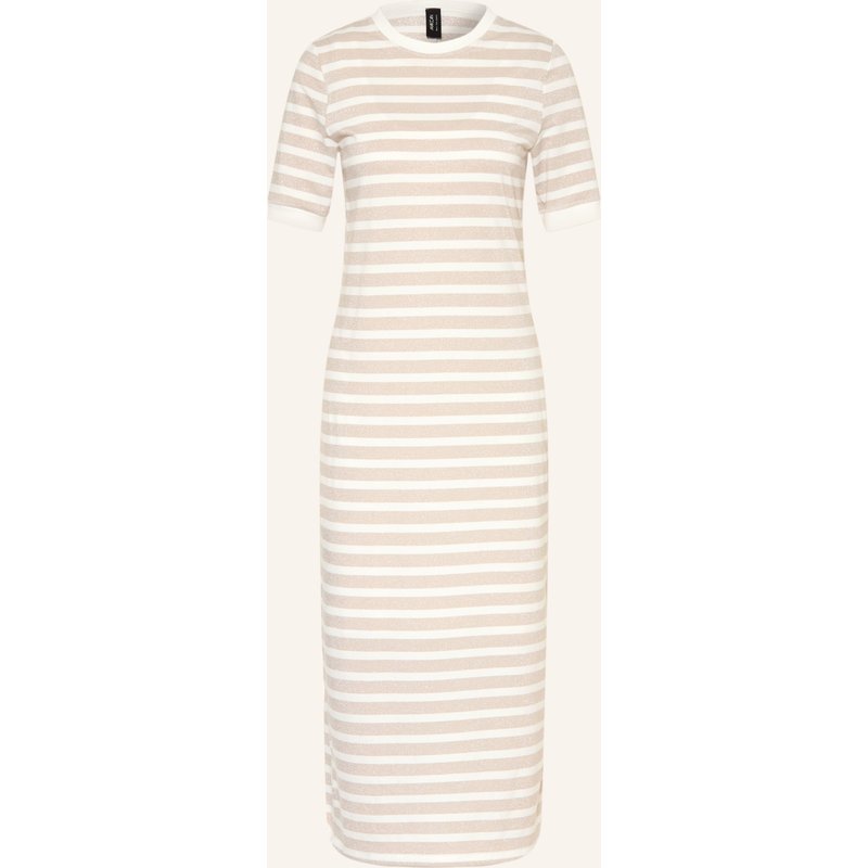 Marc Cain Jerseykleid Mit Glitzegarn gold