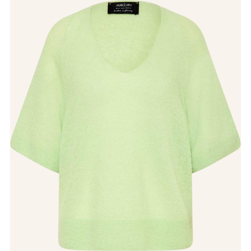 Marc Cain Strickshirt Mit Alpaka Und Mohair gruen