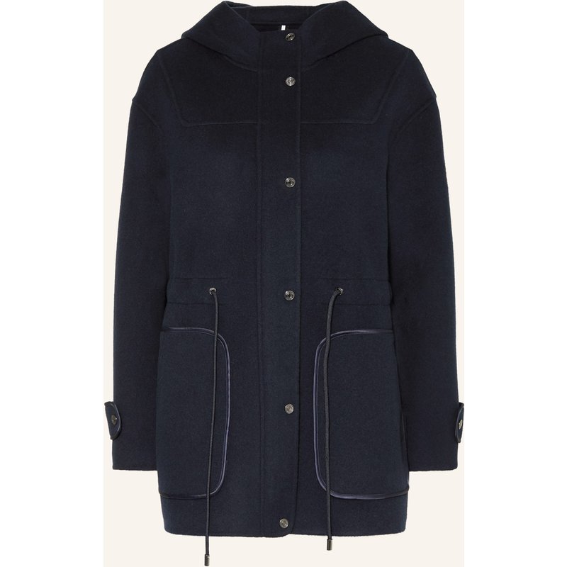 Marc Cain Wollmantel blau