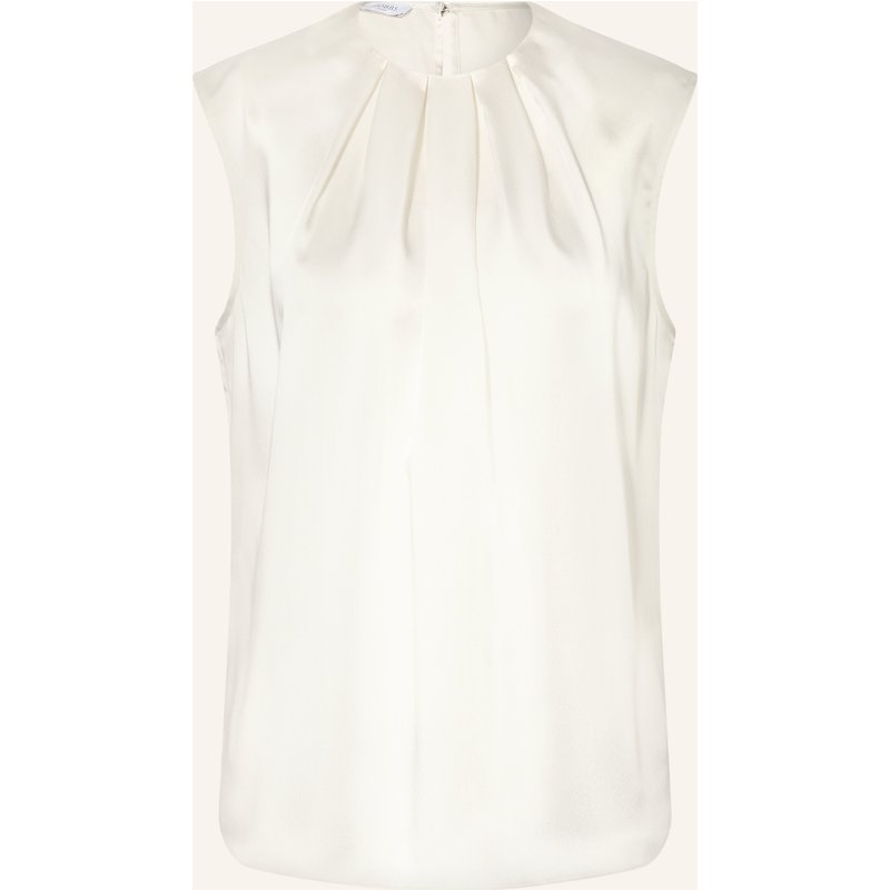 Hobbs Blusenshirt Rosanne Aus Satin weiss