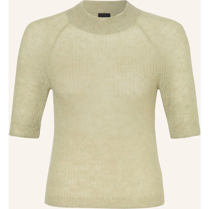 Boss Strickshirt Fewe Mit Alpaka gruen