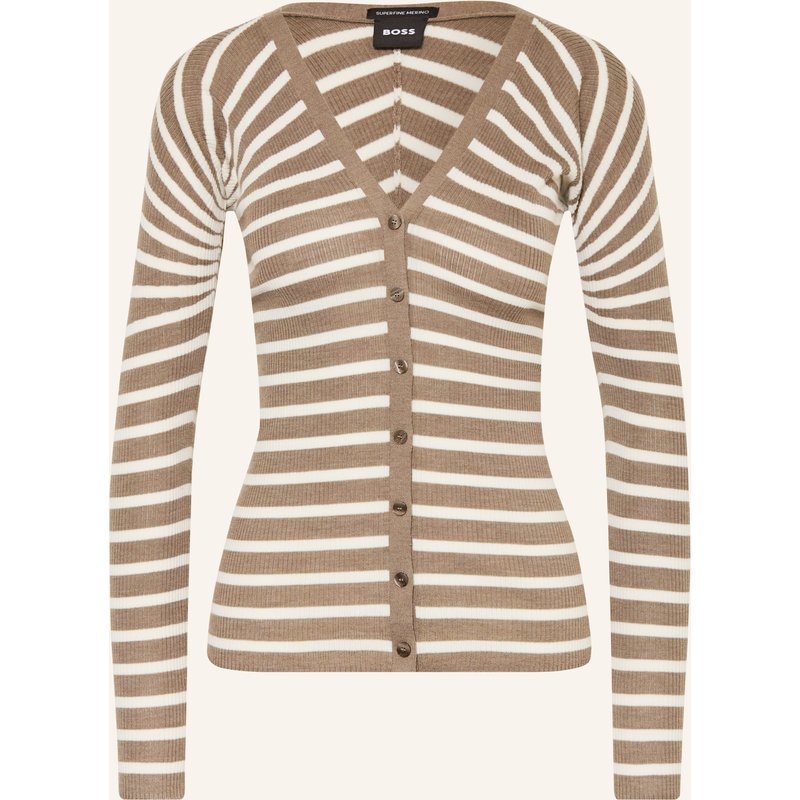 Boss Strickjacke Fayani beige