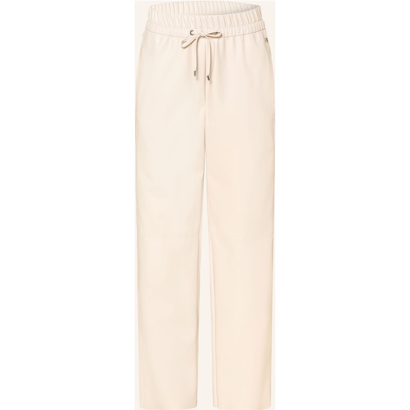 Marc Cain 7/8-Hose Ranchi In Lederoptik beige