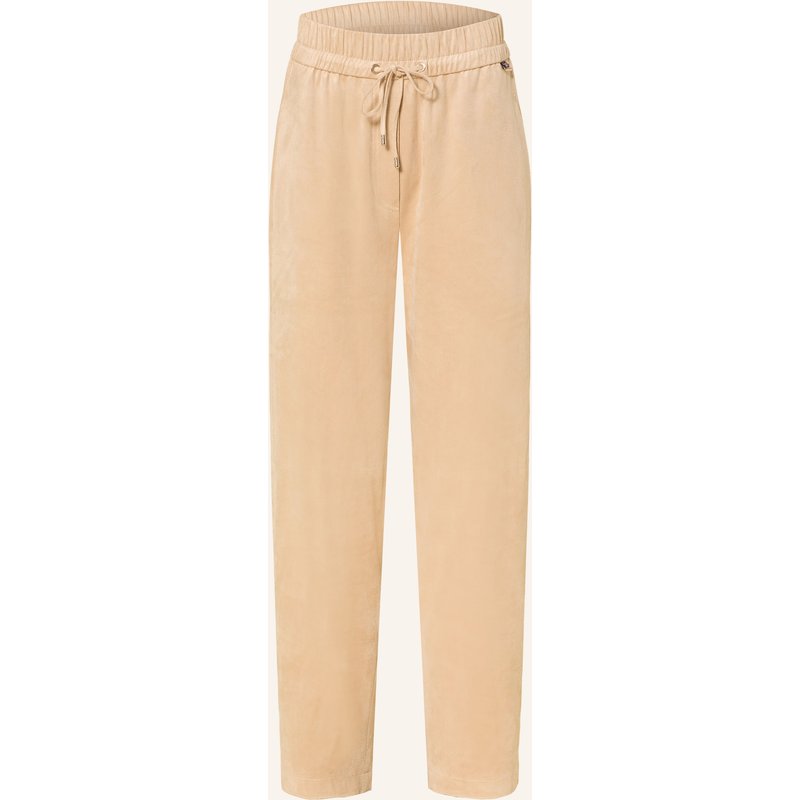 Marc Cain Hose Ranchi In Lederoptik beige