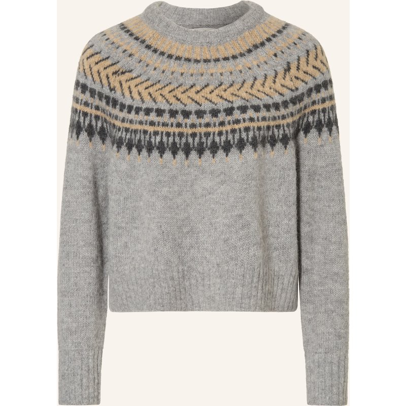 Barbour Pullover Annette Mit Alpaka grau