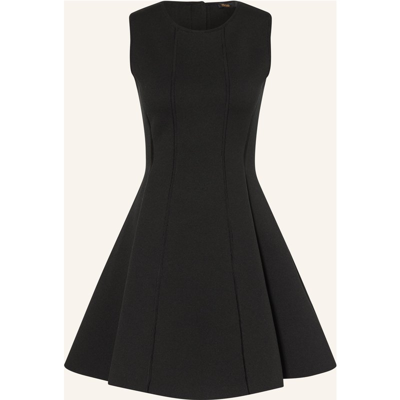 Maje Kleid Mit Schmuckperlen Und Schmucksteinen schwarz