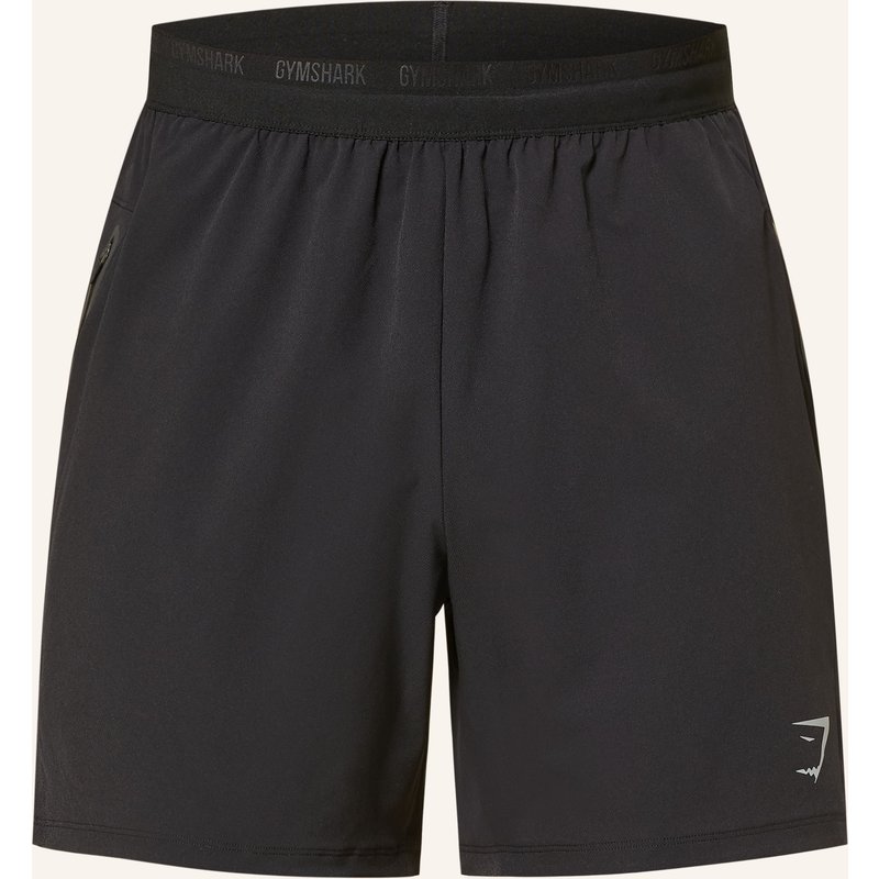 Gymshark Trainingsshorts Hybrid schwarz