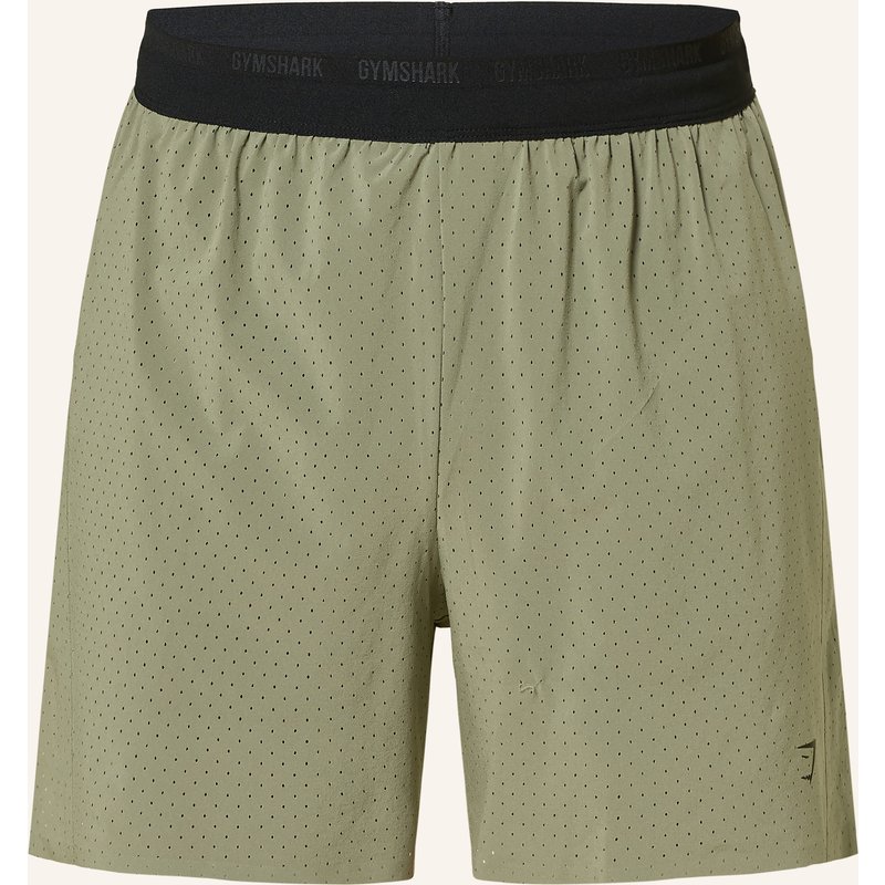 Gymshark 2-In-1-Trainingsshorts Sport Zero 5" gruen