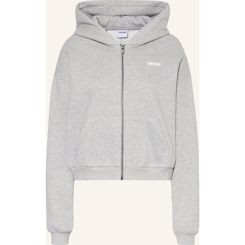 Gymshark Oversized-Sweatjacke Cosy Luxe grau