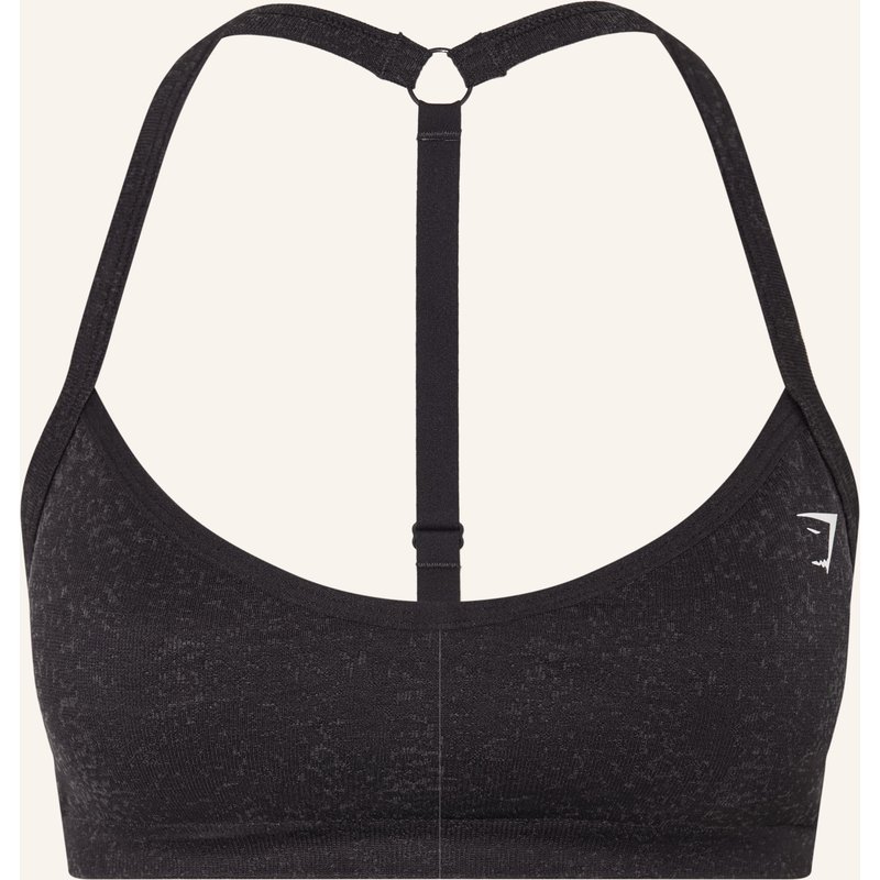 Gymshark Sport-Bh Adapt Fleck Sports schwarz