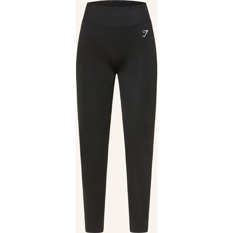 Gymshark Tights Interval Seamless schwarz