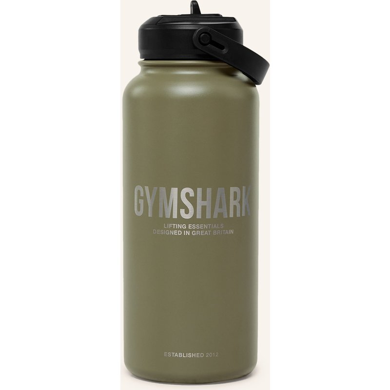 Gymshark Isolierflasche gruen