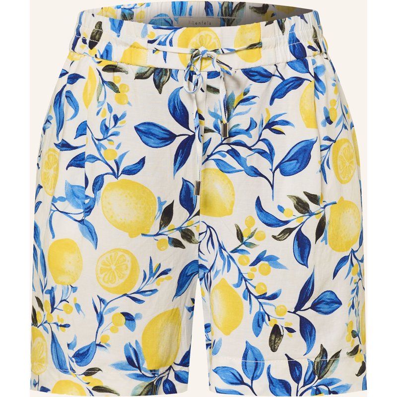 Lilienfels Shorts Mit Leinen gelb