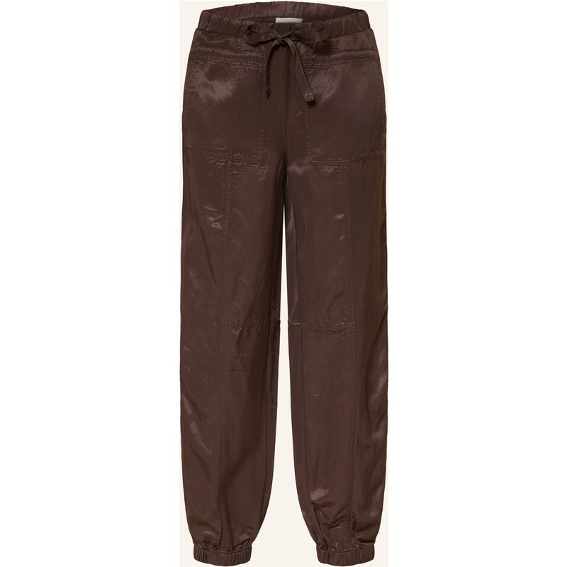 Opus Pants Hose Mucia Im Jogging-Stil braun