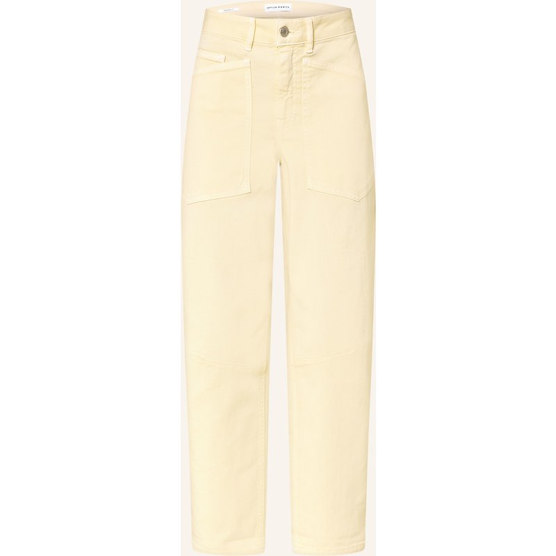 Opus Pants Barrel Jeans Melly Breeze gelb