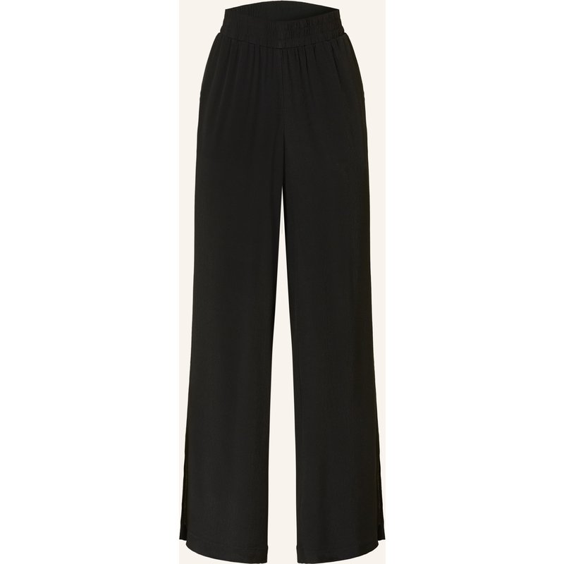 Opus Pants Marlenehose Malotta schwarz