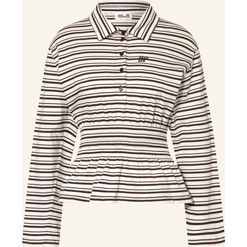 Baum Und Pferdgarten Jersey-Poloshirt Josefin braun