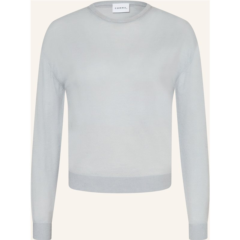 Comma Pullover blau