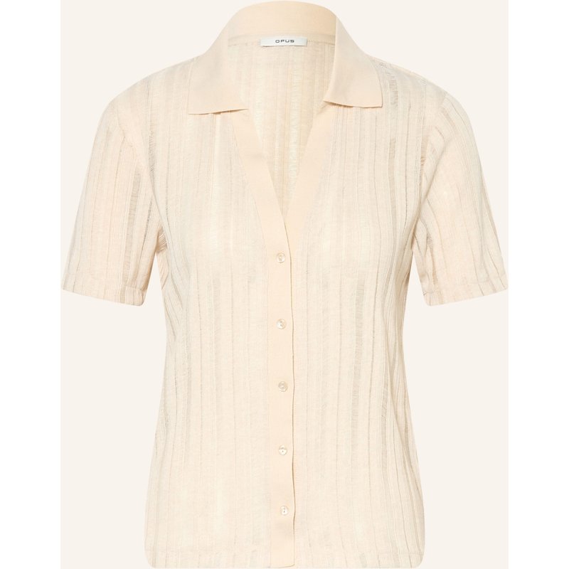 Opus Strickbluse Sugaha weiss