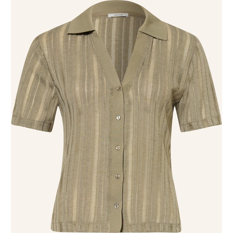 Opus Strickbluse Sugaha gruen