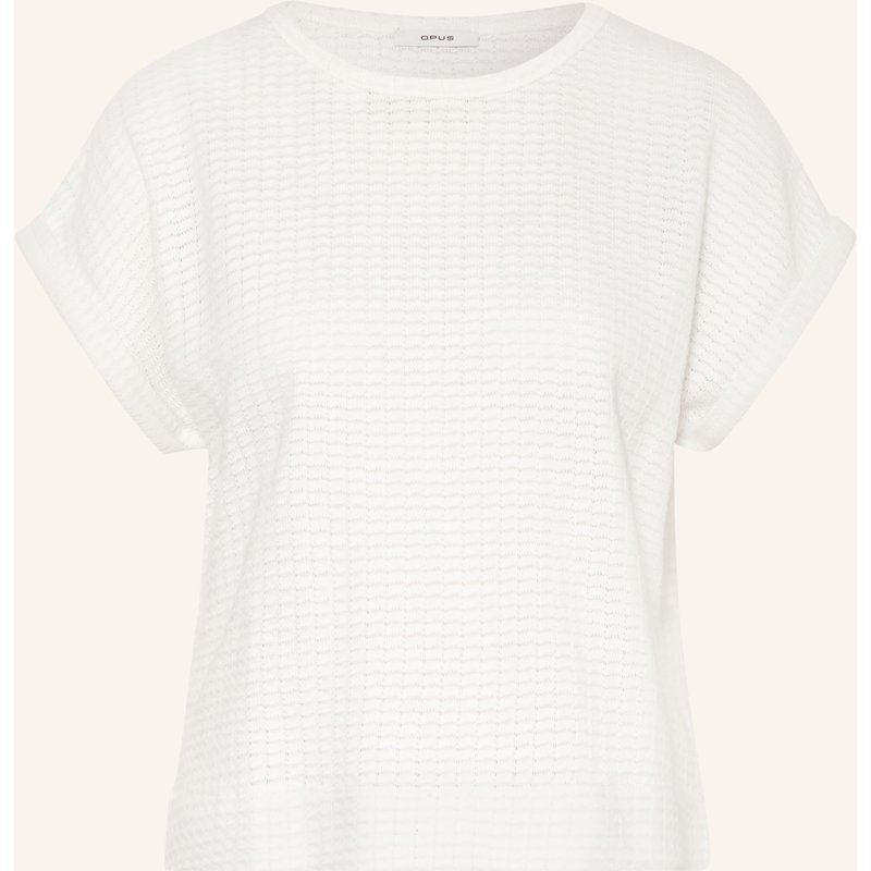Opus T-Shirt Sishell weiss