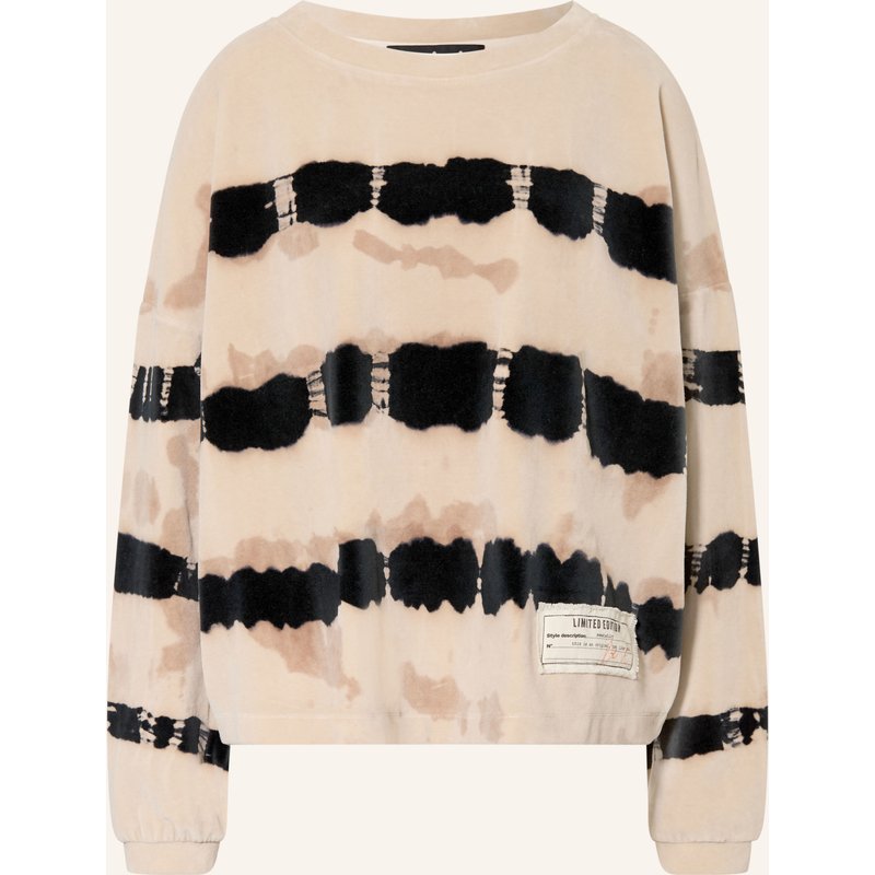 Yippie Hippie Oversized-Sweatshirt beige