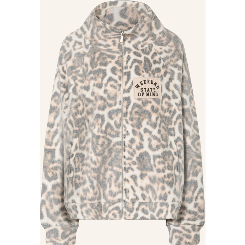Yippie Hippie Fleecejacke weiss