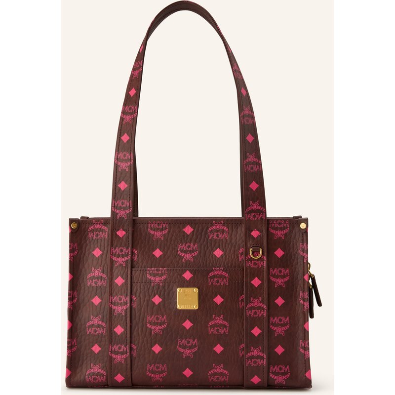 Mcm Schultertasche Aren Small braun