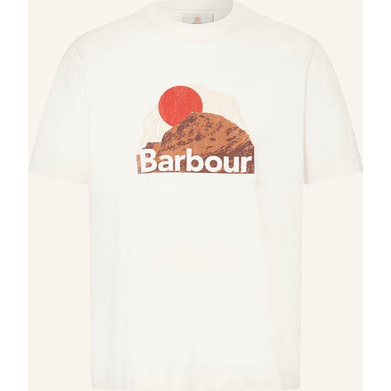 Barbour T-Shirt Wadsworth weiss