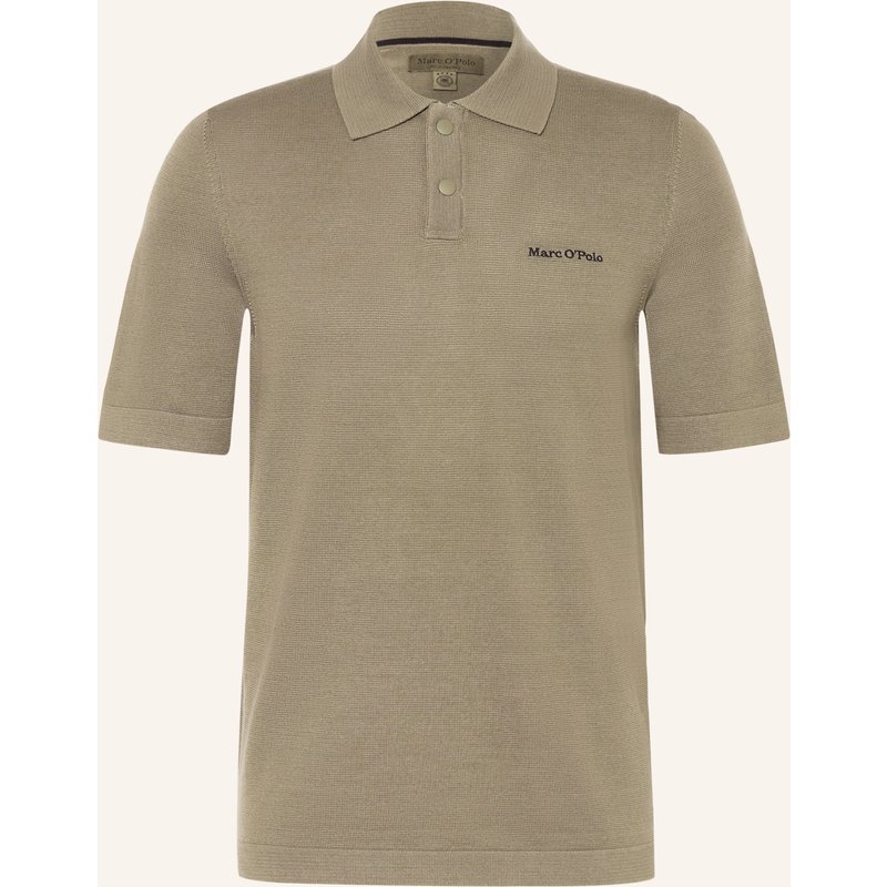 Marc O'polo Strick-Poloshirt beige
