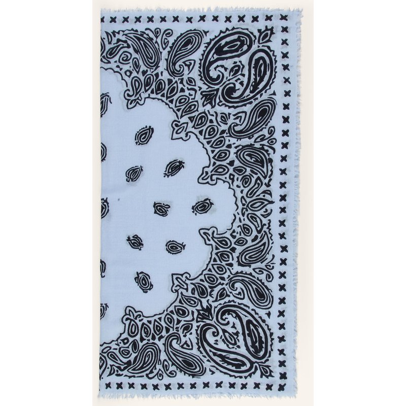 Mouleta Cashmere-Tuch blau