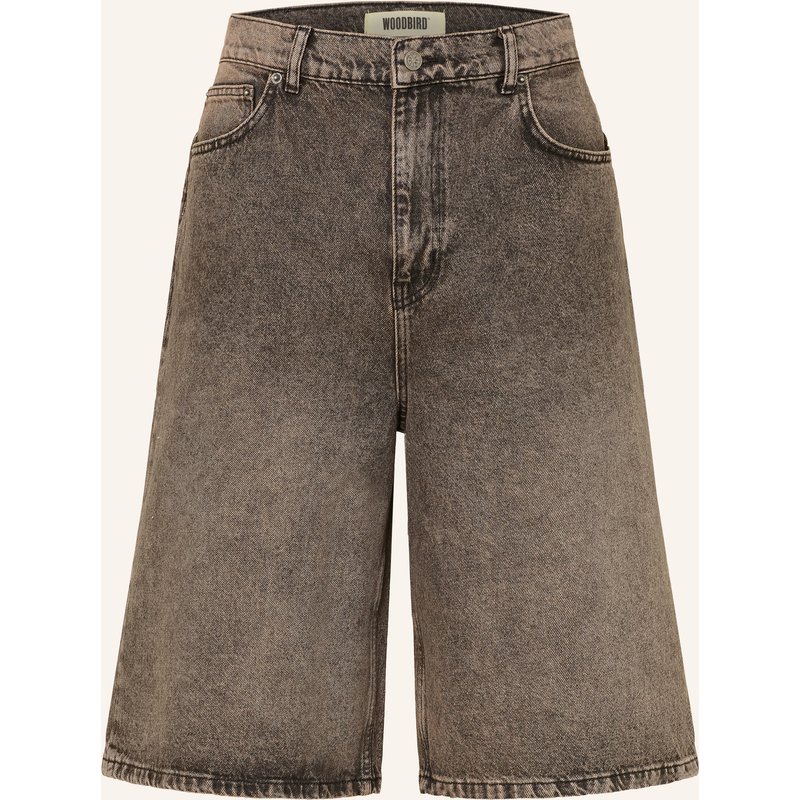 Woodbird Jeansshorts braun