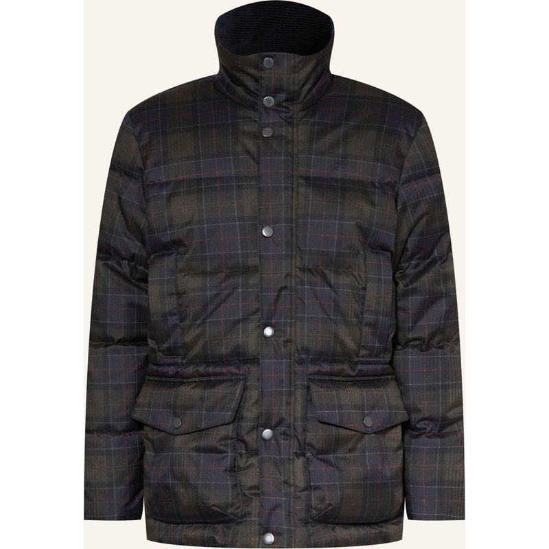 Barbour Steppjacke Lonnen schwarz
