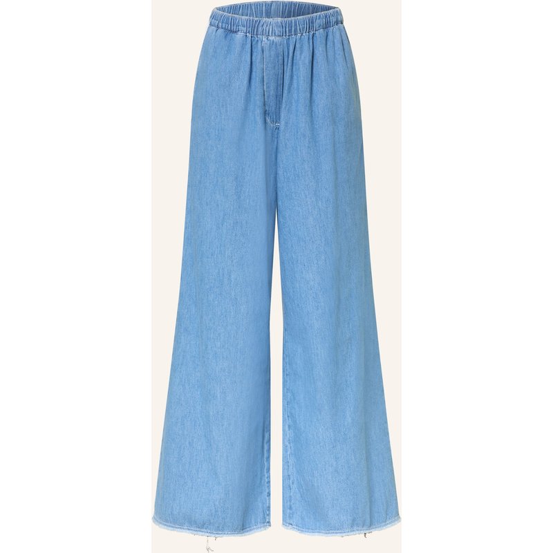 American Vintage Wide Leg Jeans Izeway blau