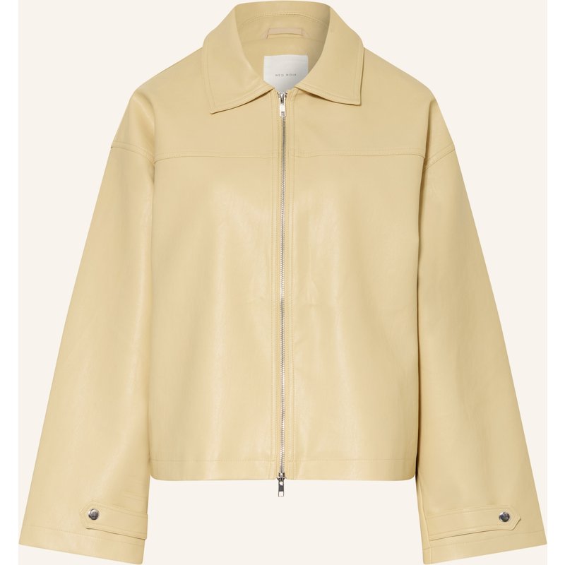 Neo Noir Jacke Titanie In Lederoptik gelb