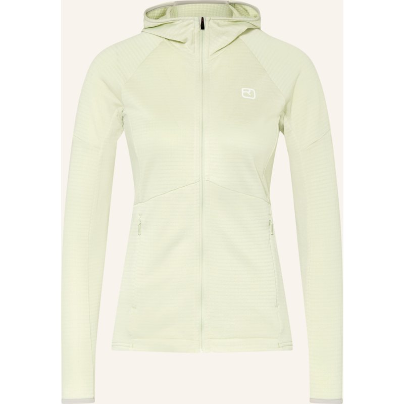 Ortovox Midlayer-Jacke Fleece Light Grid gruen