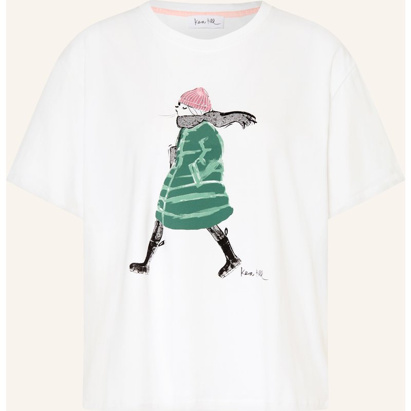 Kera Till T-Shirt weiss