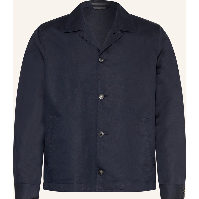 Sunspel Overjacket blau