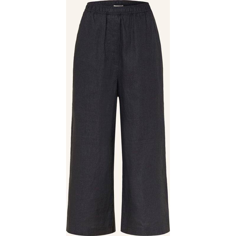 Cos Culotte Aus Leinen blau