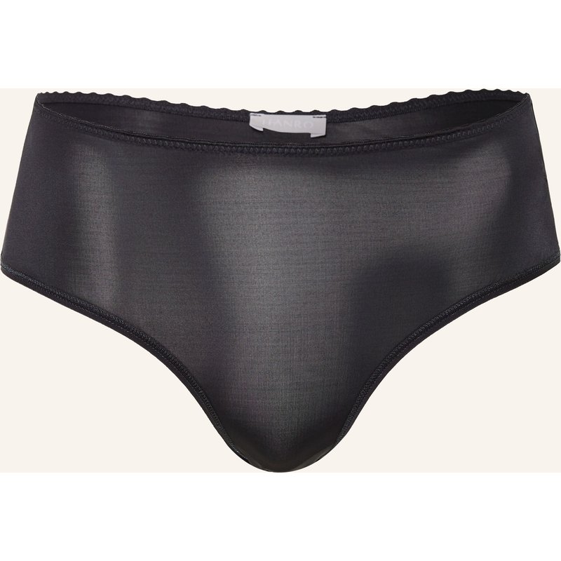 Hanro Slip Satin Deluxe schwarz